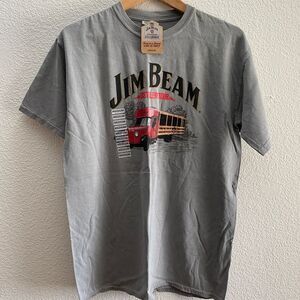Jim Beam Distillery Tour Kentucky Comfort Colors Gray T-Shirt Medium NWT